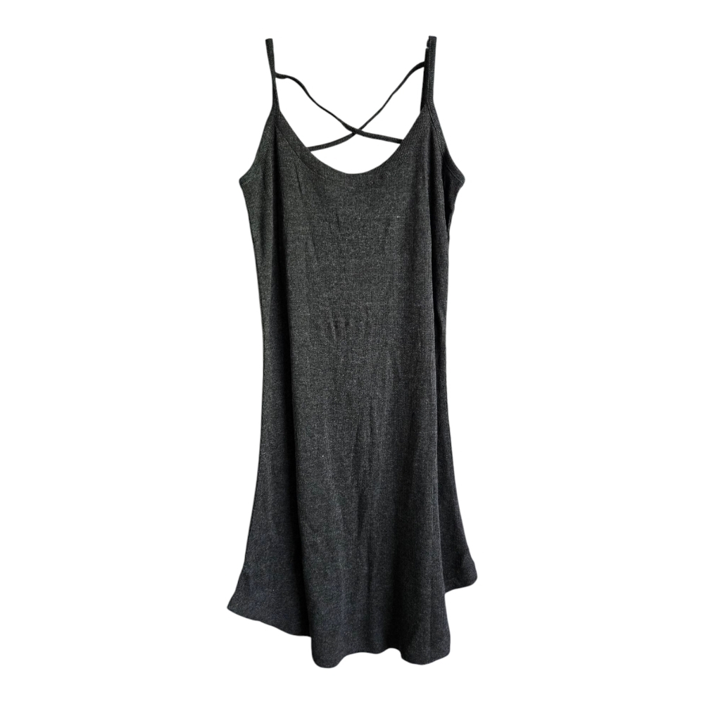 NWT Chaser Black Sleeveless Spaghetti Strap Sundress, MEDIUM